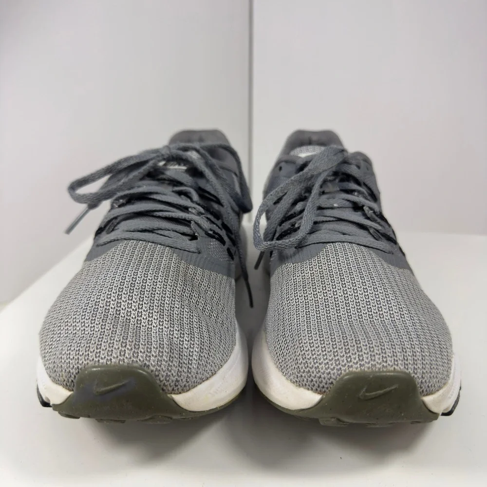 Nike Downshifter 7 Running Shoes Women's 8.5 Grey Black 909006-011 Mesh Low Tops